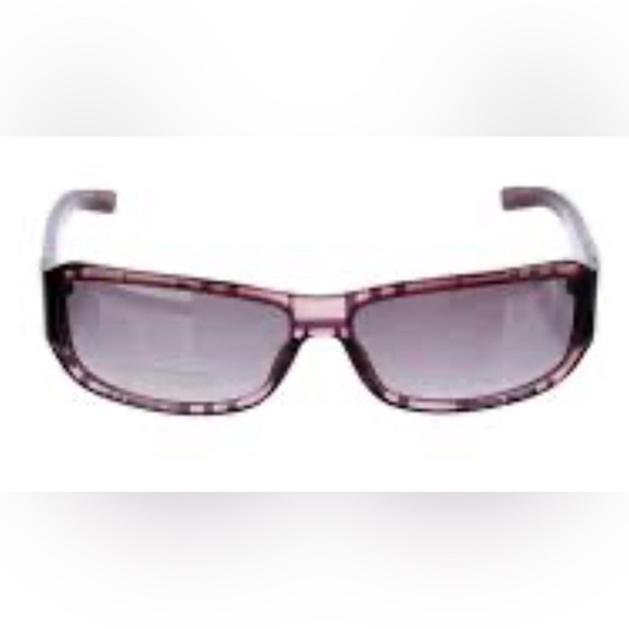 Vintage Pristine Burberry Shield Sunglasses in Burgundy Tortoiseshell Acetate - Picture 2 of 11